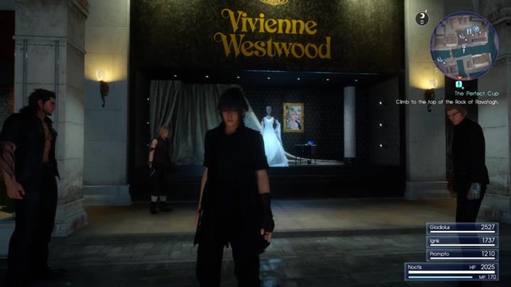 Head here and Prompto will take the photo. - Remaining quests | Side quests - Side quests - Final Fantasy XV Game Guide