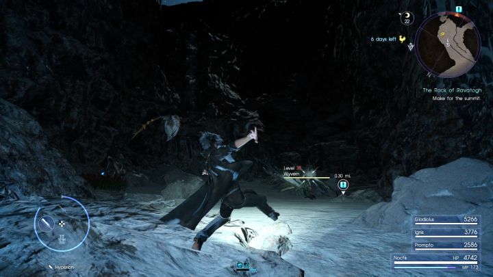 Wyverns are the strongest enemies you will be facing here. - Rock of Ravatogh | Optional dungeons - Optional dungeons - Final Fantasy XV Game Guide