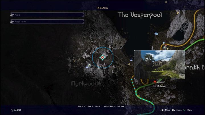 The entrance to Myrlwood Forest. - Myrlwood Forest | Optional dungeons - Optional dungeons - Final Fantasy XV Game Guide