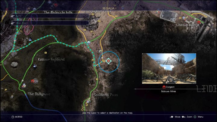 The entrance to Balouve Mines. - Balouve Mines | Optional dungeons - Optional dungeons - Final Fantasy XV Game Guide