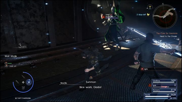 Theres a high chance that Ramuh will come to your aid. - Balouve Mines | Optional dungeons - Optional dungeons - Final Fantasy XV Game Guide