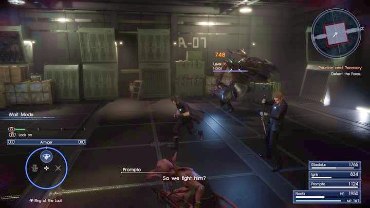 Time for a rematch with Foras - this time with the rest of the team and full equipment - Chapter 13 - Redemption | Main storyline - Main storyline - Final Fantasy XV Game Guide