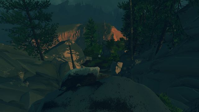 Go to the cave that you visited on the previous day. - Day 2 - Walkthrough - Firewatch - Game Guide and Walkthrough