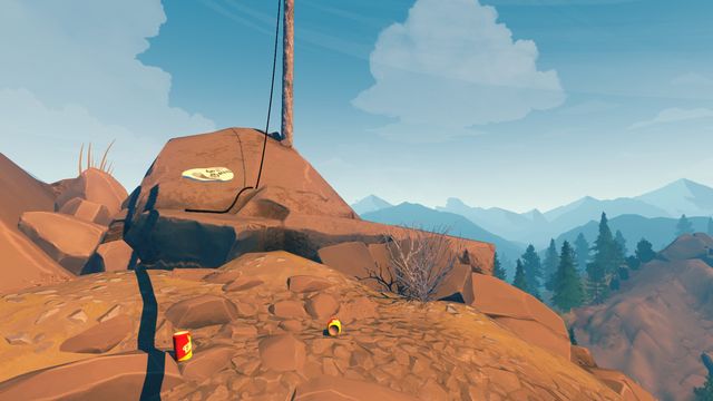 Examine the cut cable. - Day 2 - Walkthrough - Firewatch - Game Guide and Walkthrough