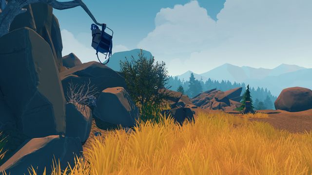 In the backpack, you find ropes that are necessary for the further journey. - Day 2 - Walkthrough - Firewatch - Game Guide and Walkthrough