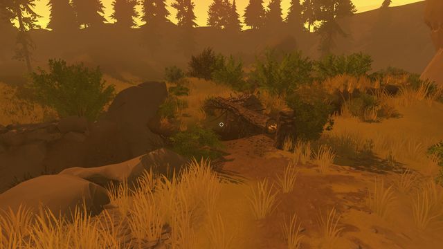 Cut down the tree to allow Henry to leave the camp. - Day 76 - Walkthrough - Firewatch - Game Guide and Walkthrough
