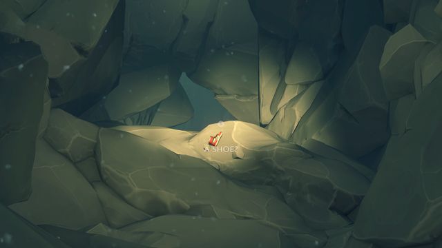 Along your path to the exit, you can spot a shoe below. - Day 78 - Walkthrough - Firewatch - Game Guide and Walkthrough