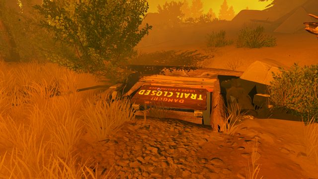 Hideout entrance. - Day 79 - Walkthrough - Firewatch - Game Guide and Walkthrough