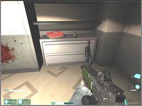 When the elevator stops for the first time, it means that you'll have to defeat two soldiers carrying G2A2 Assault Rifles - [Interval 07-A2] Alice Wade - First Encounter Assault Recon - Game Guide and Walkthrough