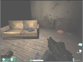 Gather the dead enemies' weapons and enter the room on the right - [Interval 08-A] Urban Decay - First Encounter Assault Recon - Game Guide and Walkthrough