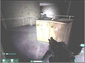 Go up the stairs on the right, cross the bridge - be careful, two enemies armed with G2A2 Assault Rifles will come running on the other side - [Interval 08-B] Point of Entry - First Encounter Assault Recon - Game Guide and Walkthrough