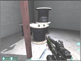 On the machine in the middle of the hall there's a Body Armor - [Interval 08-B] Point of Entry - First Encounter Assault Recon - Game Guide and Walkthrough