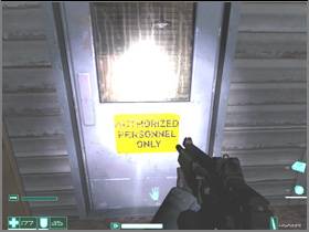 You'll see a whole armory - two RPL Sub-Machineguns, Type-7 Particle Weapons, 10mm HV Penetrators, VK-12 Combat Shotguns and three G2A2 Assault Rifles - [Interval 08-B] Point of Entry - First Encounter Assault Recon - Game Guide and Walkthrough