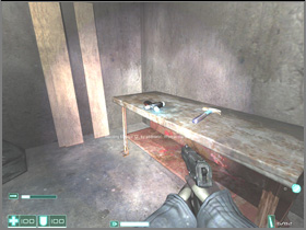 There's nothing interesting in the toilet on the left - [Interval 01] Point of Origin - First Encounter Assault Recon - Game Guide and Walkthrough