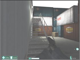 Inside the building there's a Reflex Booster on the box - [Interval 02] First Encounter - First Encounter Assault Recon - Game Guide and Walkthrough