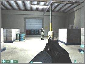 Once on the roof, go to the right, to the very end, and jump down near the white door - [Interval 02] First Encounter - First Encounter Assault Recon - Game Guide and Walkthrough