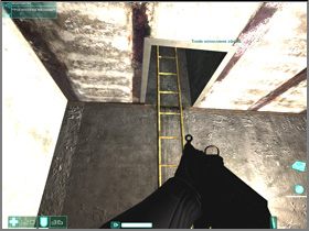 In a small room on the right there's a Health Booster on a barrel next to the skeleton drenched in blood - [Interval 03-A] Infiltration - First Encounter Assault Recon - Game Guide and Walkthrough