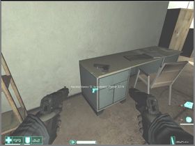 Get to the place where you saw them standing, switch Slo-Mo on and turn right - you'll meet another adversary in the corridor - [Interval 03-A] Infiltration - First Encounter Assault Recon - Game Guide and Walkthrough