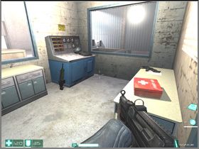 Once all of the enemies are dead, pick up their RPL Sub-Machineguns - [Interval 03-A] Infiltration - First Encounter Assault Recon - Game Guide and Walkthrough