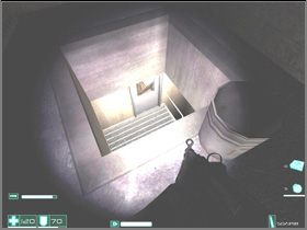 Pass between the generator and the box, and turn left - [Interval 03-A] Infiltration - First Encounter Assault Recon - Game Guide and Walkthrough
