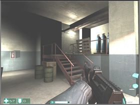 or attack them yourself by, first, shooting at the shaking gas valve on the right, which will cause a huge explosion - [Interval 03-C] Bad Water - First Encounter Assault Recon - Game Guide and Walkthrough