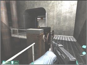 As soon as you notice the shadow of a soldier on the other side, hide quickly behind the wall and lean out - [Interval 03-D] Exeunt Omnes - First Encounter Assault Recon - Game Guide and Walkthrough