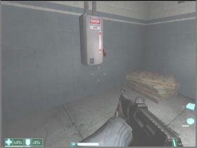 Now - go up the second ladder, the one on the right - [Interval 03-D] Exeunt Omnes - First Encounter Assault Recon - Game Guide and Walkthrough