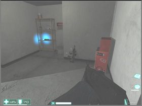 You'll get to the corridor with a staircase but don't go down - [Interval 03-D] Exeunt Omnes - First Encounter Assault Recon - Game Guide and Walkthrough