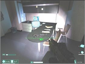 On the left you'll find a Medkit on the metal shelf - [Interval 05-A] Bishop - First Encounter Assault Recon - Game Guide and Walkthrough