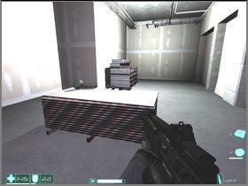 There are two entrances to the hall - take the one on the right - [Interval 05-A] Bishop - First Encounter Assault Recon - Game Guide and Walkthrough