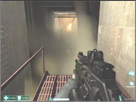 Take the Medkit from the wall in the left branch of the corridor - [Interval 05-B] Blindside - First Encounter Assault Recon - Game Guide and Walkthrough