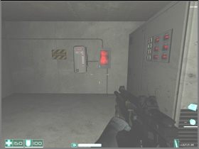 Climb up the ladder and turn the power on (it's on the right) - [Interval 05-B] Blindside - First Encounter Assault Recon - Game Guide and Walkthrough