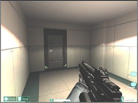 Before you turn left, go to the end of the hall and turn around - there's a Medkit here - [Interval 06-A] Sayonara, Sucker! - First Encounter Assault Recon - Game Guide and Walkthrough