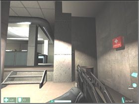 Go down the stairs nearby - [Interval 06-B] Unauthorized Personnel - First Encounter Assault Recon - Game Guide and Walkthrough