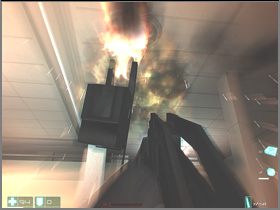 You'll get to the area, which you can see in the picture on the left above - [Interval 06-B] Unauthorized Personnel - First Encounter Assault Recon - Game Guide and Walkthrough