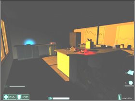 The ladder on the left will lead you upstairs - [Interval 06-B] Unauthorized Personnel - First Encounter Assault Recon - Game Guide and Walkthrough