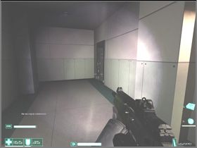 In the room which is in front of you there's a Medkit on the right and a telephone on the left - [Interval 06-C] Afterimage - First Encounter Assault Recon - Game Guide and Walkthrough