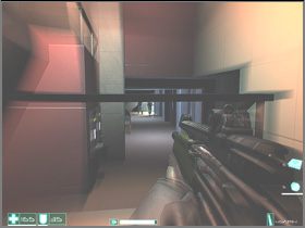 A straight corridor will lead you to the stairs - [Interval 06-C] Afterimage - First Encounter Assault Recon - Game Guide and Walkthrough