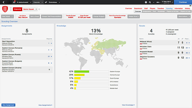 If you want to have the best players in your team, you have to find them first - Scouting - Other elements - Football Manager 2014 - Game Guide and Walkthrough