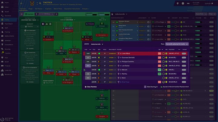 Tactics is an extremely important part of Football Manager 2019 - Football Manager 2019: Tactics - Football Manager 2019: Club management - Football Manager 2019 Guide and Tips