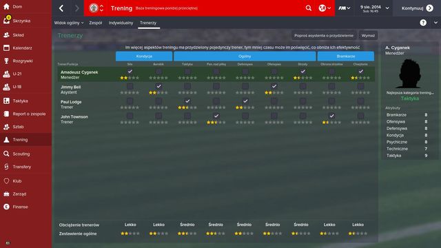 Training the coaches is a very important part of improving the training staff - the better their training parameters, the more effective they can train their ward - Coaches - Football Manager 2015 - Game Guide and Walkthrough