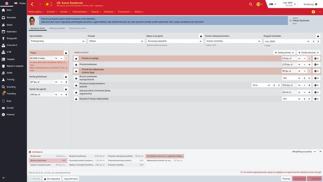 During contract negotiations, you can take advantage of the agents greed - Contract negotiations - Transfers - Football Manager 2016 - Game Guide and Walkthrough