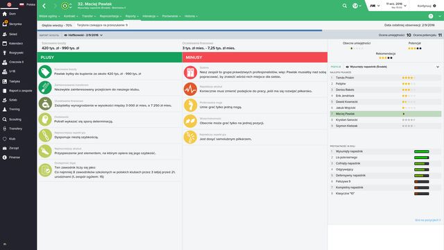 Scouts report is an excellent source of information about a player. - Hiring scouts and managing scouting assignments - Scouting - Football Manager 2016 - Game Guide and Walkthrough