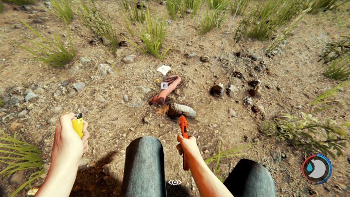 A cloth lying on the ground. - The Forest: Crafting resources - Resources and equipment in The Forest - The Forest Game Guide