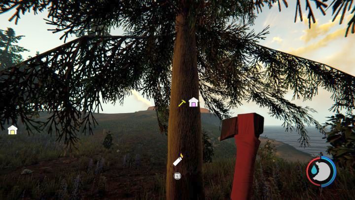 There are few variations of axes in the game, such as: Plane Axe, which you start with (you will pick it up before you leave the plane), Stone Axe, which you can craft on your own (by combining a stone and a stick), Modern Axe, which can be found in one of the mutants camps, and a Rusty Axe, which - The Forest: Utility items - Resources and equipment in The Forest - The Forest Game Guide