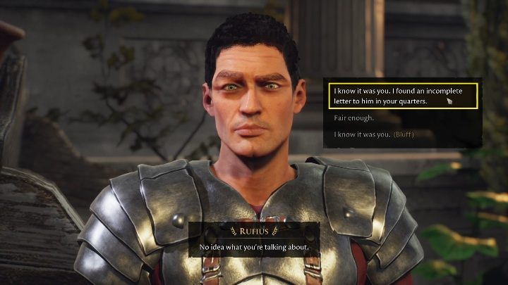 Once you read the letter, everything will become obvious - The Forgotten City: Vergils Case - walkthrough - Part 4 - The Forgotten City Guide