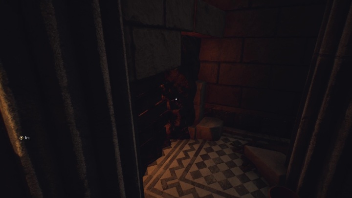 There is a small corridor in the right part of the building - The Forgotten City: Egyptian Plaque - walkthrough - Part 4 - The Forgotten City Guide