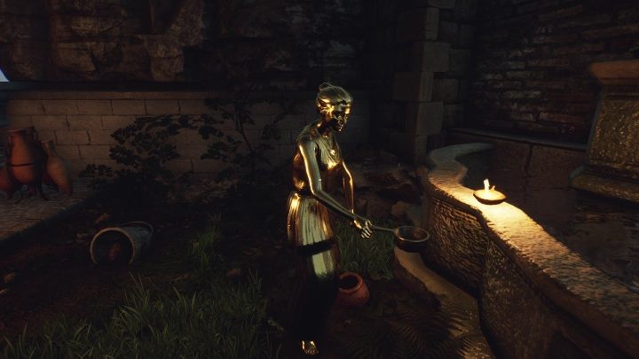 You will come across this golden statue often during the gameplay - The Forgotten City: How to find the Underworld icons? - FAQ - The Forgotten City Guide