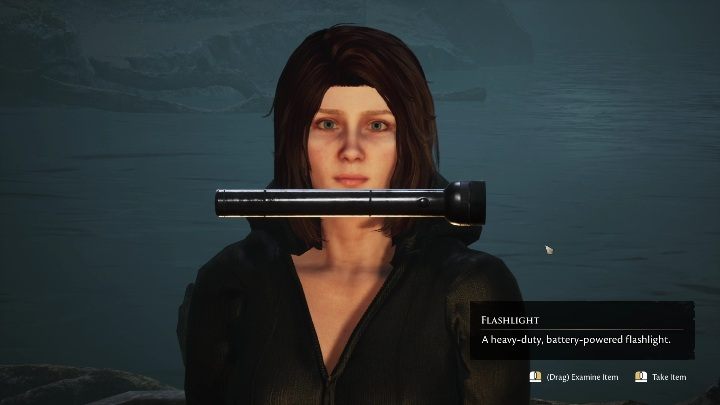 After talking to the woman, you will receive a flashlight that will light your way through the dark forest and the ruins - The Forgotten City: Awakening - walkthrough - Prologue - The Forgotten City Guide