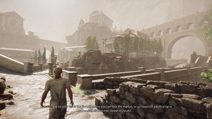 The Forgotten City has a great feature that will make it easier for you to travel with other characters - The Forgotten City: Learning the Golden Rule - walkthrough - Part 1 - The Forgotten City Guide